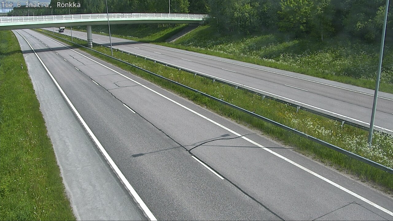 Weather Camera Image Road 6 Imatra, Rönkkä, Imatra, Etelä-Karjala