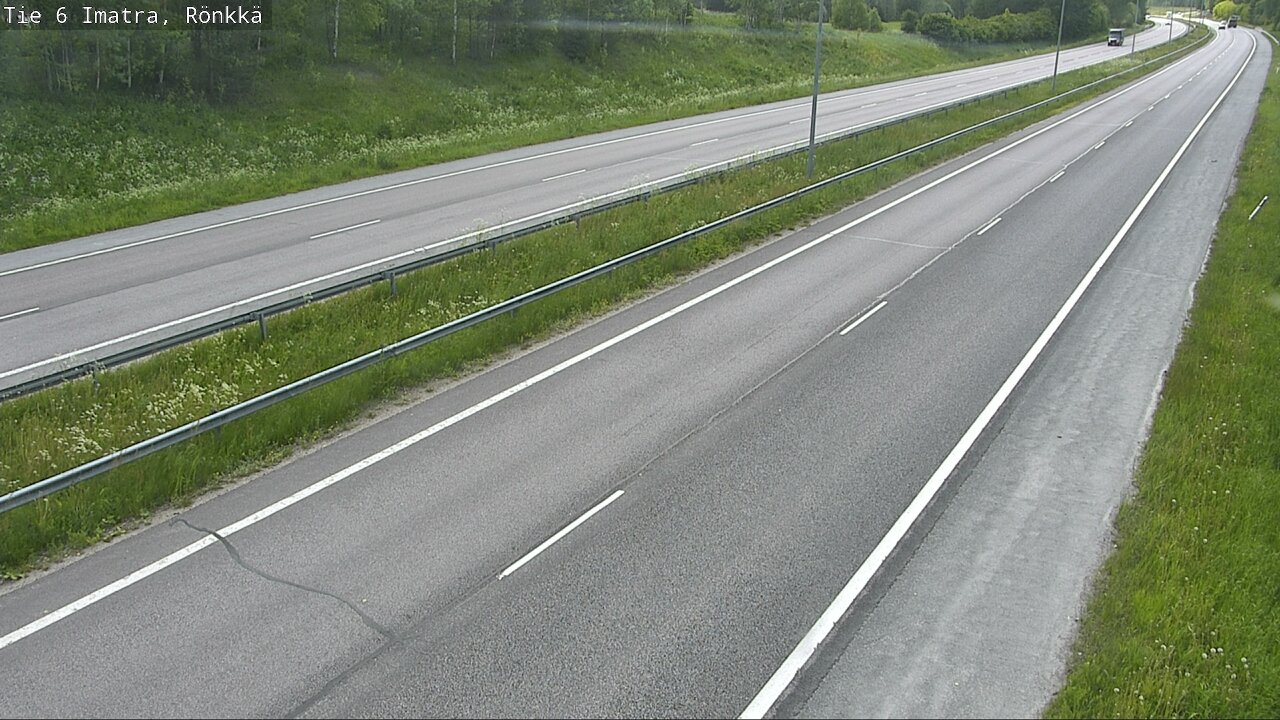 Weather Camera Image Väg 6 Imatra, Rönkkä, Imatra, Etelä-Karjala