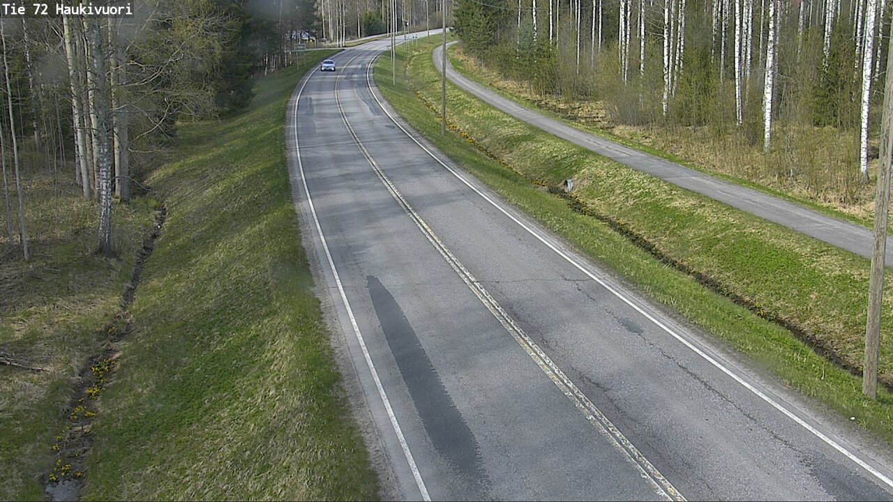Weather Camera Image Road 72 Haukivuori, Mikkeli, Etelä-Savo