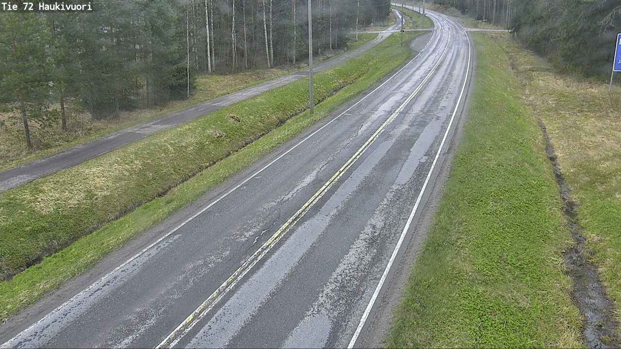 Weather Camera Image Road 72 Haukivuori, Mikkeli, Etelä-Savo