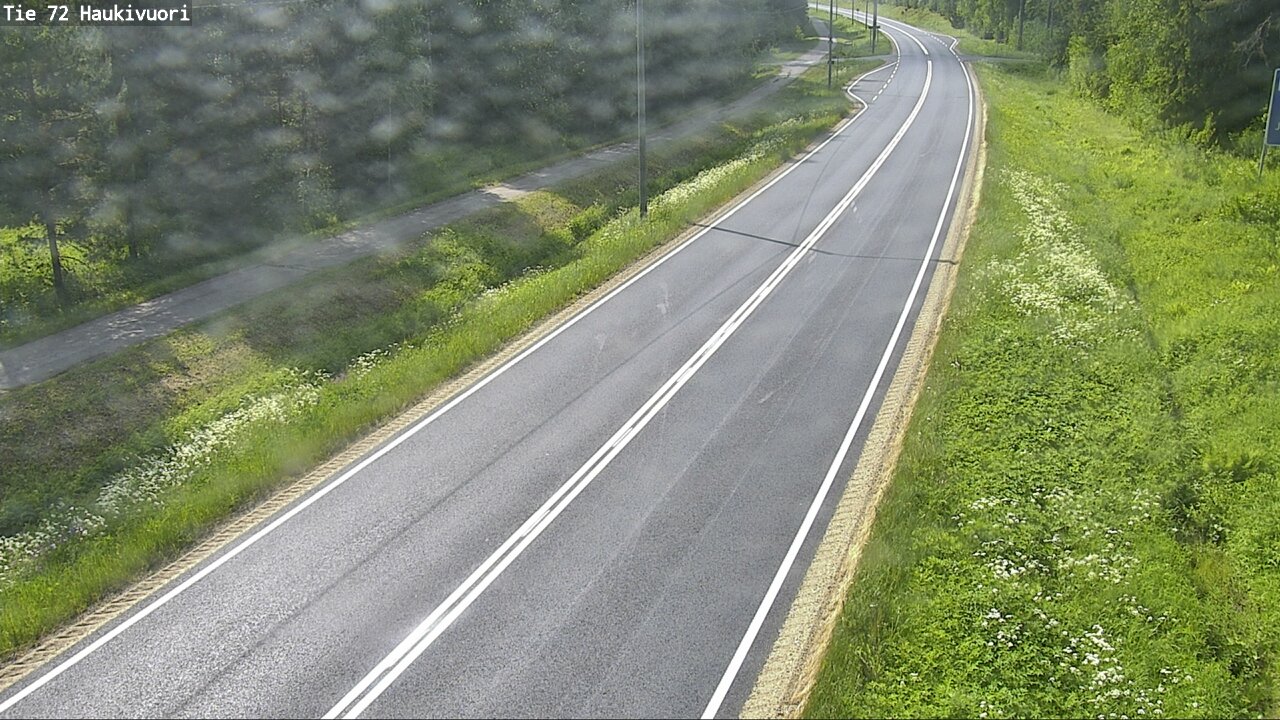 Weather Camera Image Road 72 Haukivuori, Mikkeli, Etelä-Savo