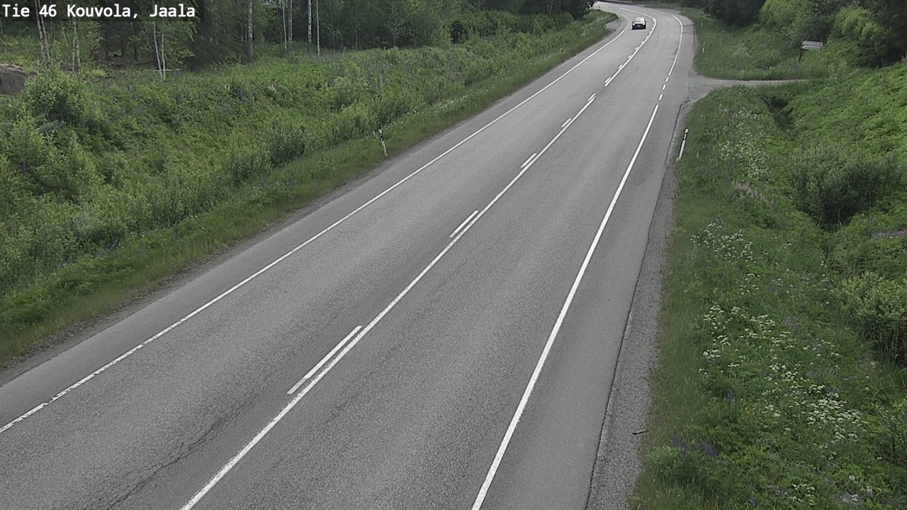 Weather Camera Image Väg 46 Kouvola, Jaala, Kouvola, Kymenlaakso
