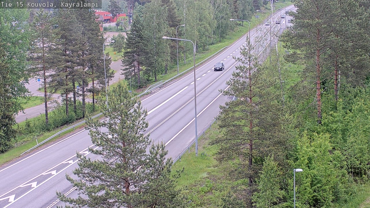 Kelikamerat Kuva Tie 15 Kouvola, Käyrälampi, Kouvola, Kymenlaakso