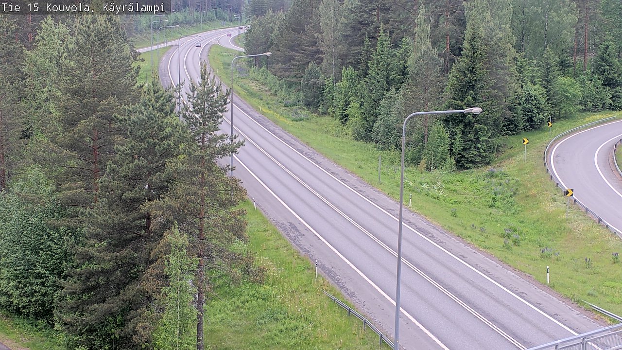 Kelikamerat Kuva Tie 15 Kouvola, Käyrälampi, Kouvola, Kymenlaakso