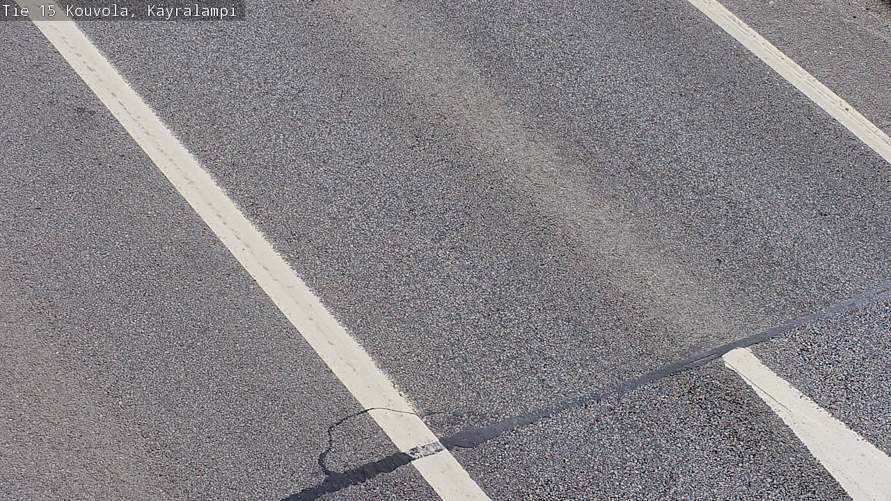 Weather Camera Image Väg 15 Kouvola, Käyrälampi, Kouvola, Kymenlaakso