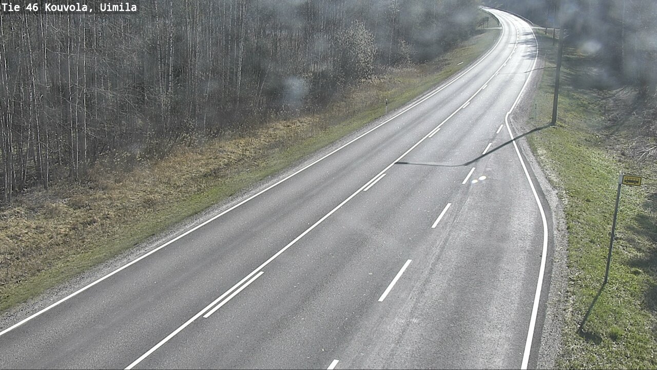 Weather Camera Image Road 46 Kouvola, Uimila, Kouvola, Kymenlaakso