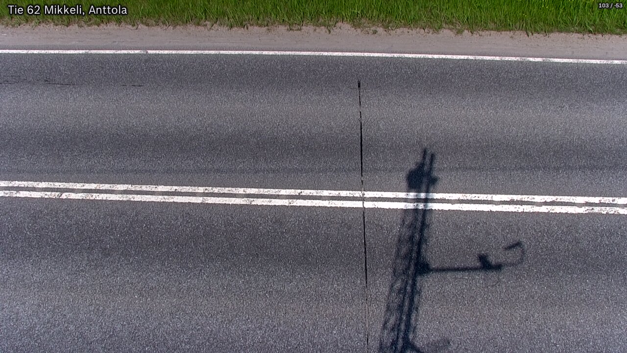 Weather Camera Image Road 62 Mikkeli, Anttola, Mikkeli, Etelä-Savo