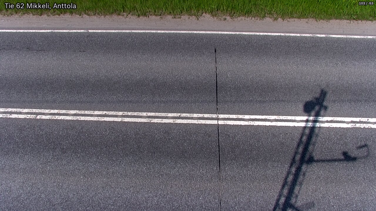 Weather Camera Image Väg 62 S:t Michel, Anttola, Mikkeli, Etelä-Savo