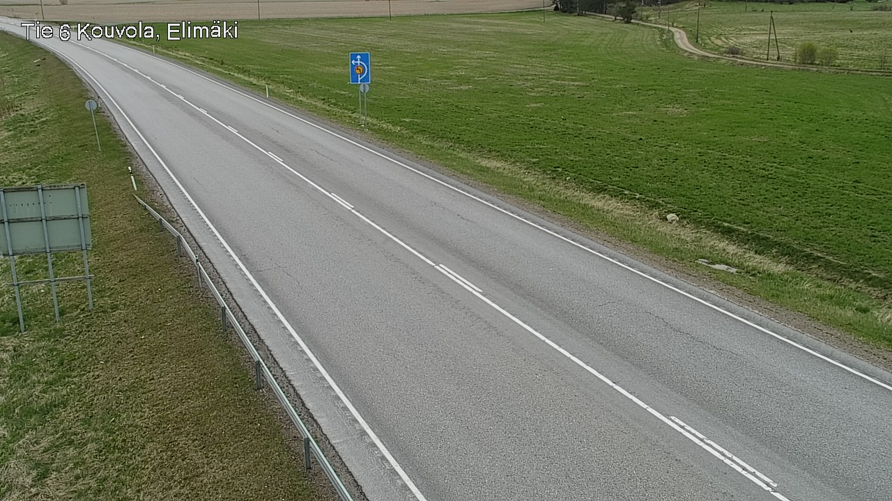 Weather Camera Image Väg 6 Kouvola, Elimäki, Kouvola, Kymenlaakso