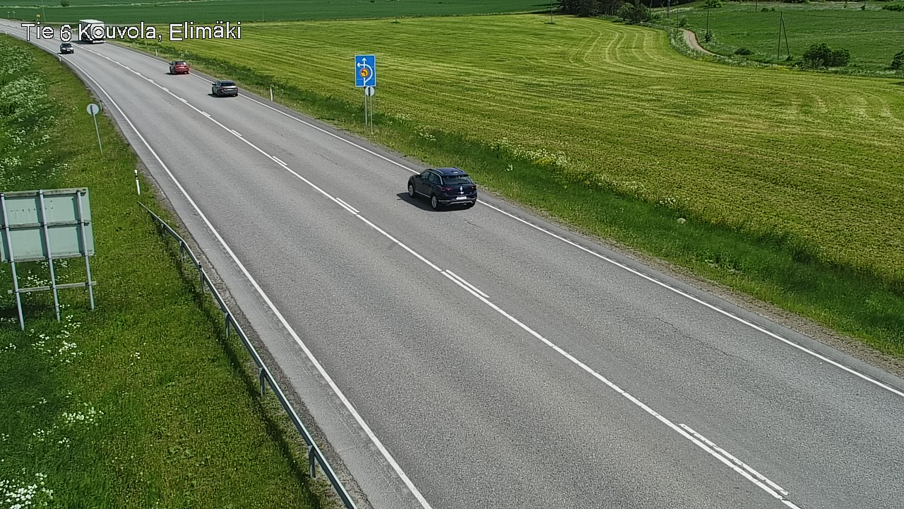 Weather Camera Image Road 6 Kouvola, Elimäki, Kouvola, Kymenlaakso