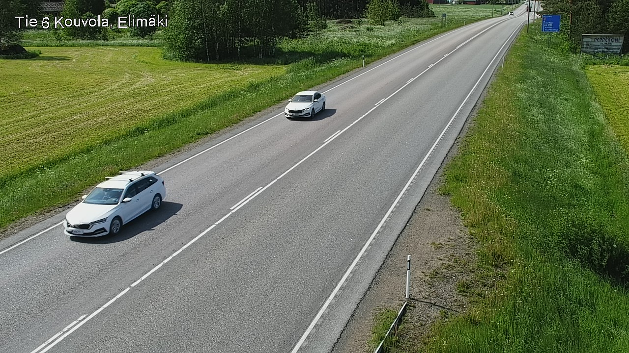 Weather Camera Image Road 6 Kouvola, Elimäki, Kouvola, Kymenlaakso