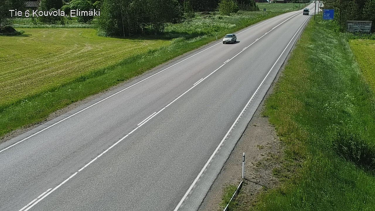 Weather Camera Image Väg 6 Kouvola, Elimäki, Kouvola, Kymenlaakso