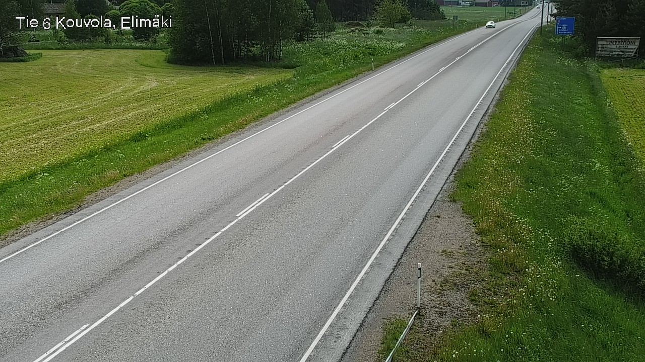 Weather Camera Image Väg 6 Kouvola, Elimäki, Kouvola, Kymenlaakso
