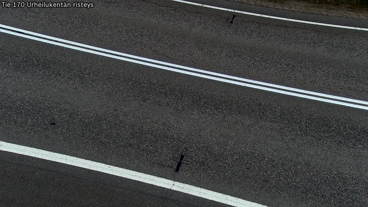 Weather Camera Image Väg 170 Vederlax Idrottsplatsen korsnin, Virolahti, Kymenlaakso