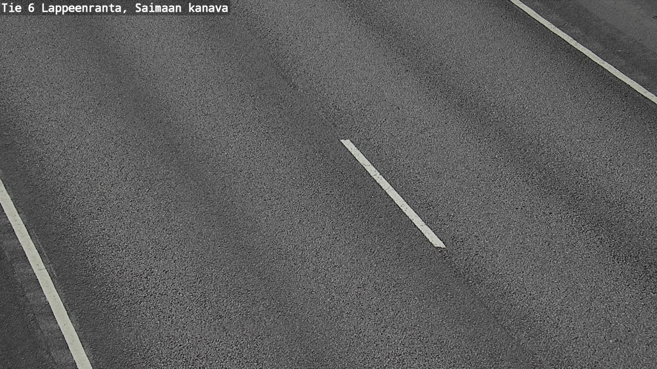 Weather Camera Image Väg 6 Villmanstrand,Saima kanal, Lappeenranta, Etelä-Karjala