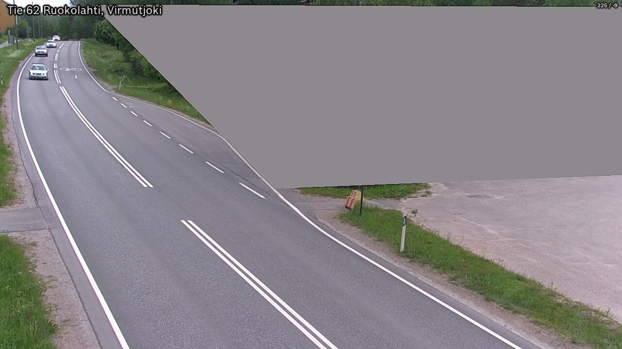 Weather Camera Image Road 62 Virmutjoki, Ruokolahti, Etelä-Karjala