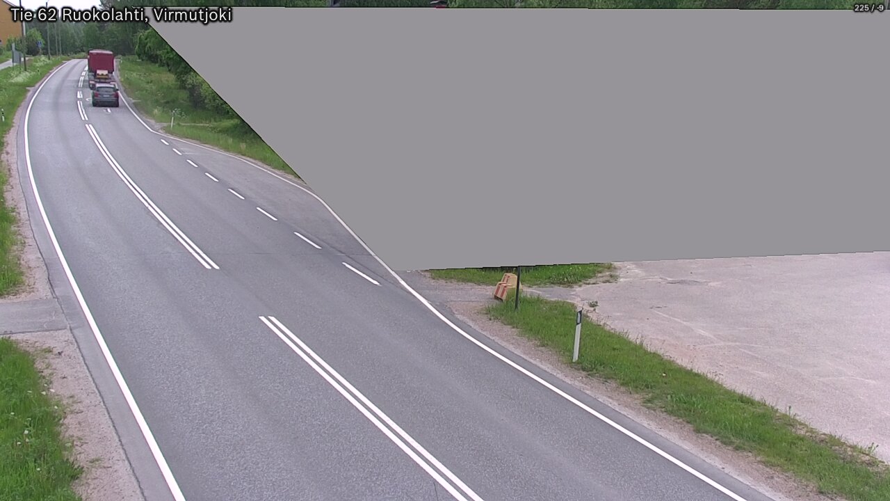 Weather Camera Image Road 62 Virmutjoki, Ruokolahti, Etelä-Karjala