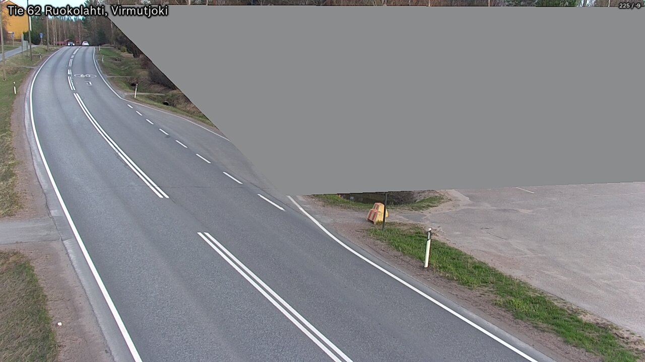 Weather Camera Image Väg 62 Virmutjoki, Ruokolahti, Etelä-Karjala