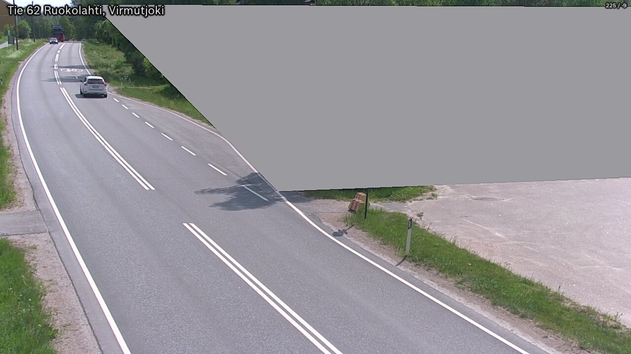 Weather Camera Image Road 62 Virmutjoki, Ruokolahti, Etelä-Karjala