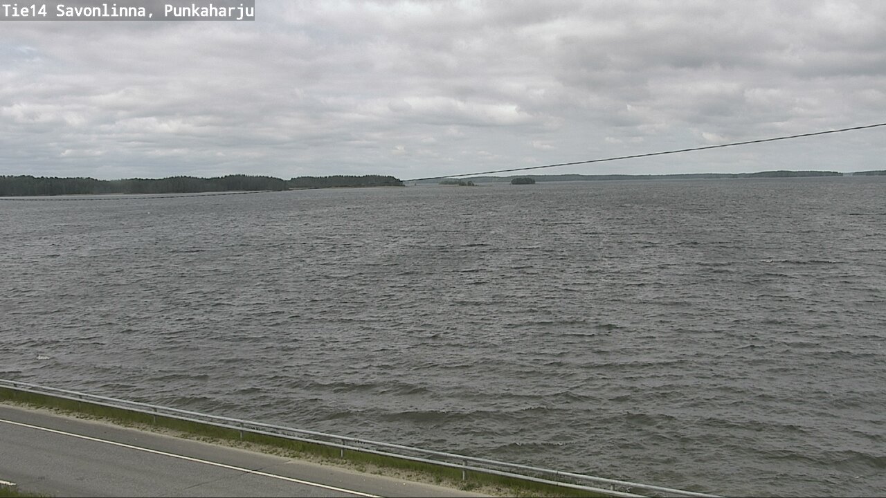Weather Camera Image Road 14 Savonlinna, Punkaharju, Savonlinna, Etelä-Savo