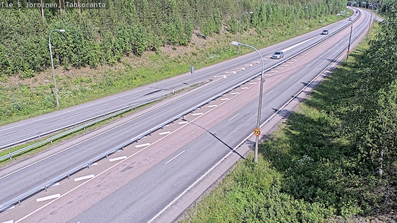 Weather Camera Image Road 5 Joroinen, Tahkoranta, Joroinen, Pohjois-Savo