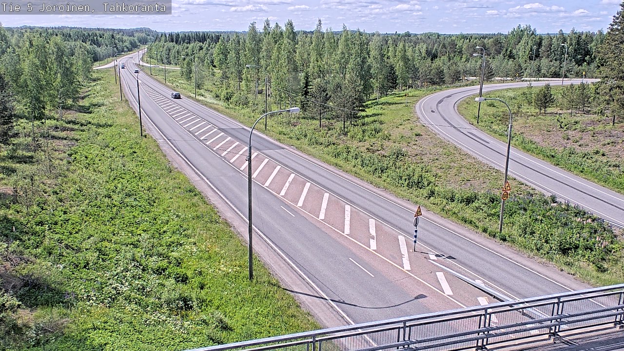 Weather Camera Image Road 5 Joroinen, Tahkoranta, Joroinen, Pohjois-Savo