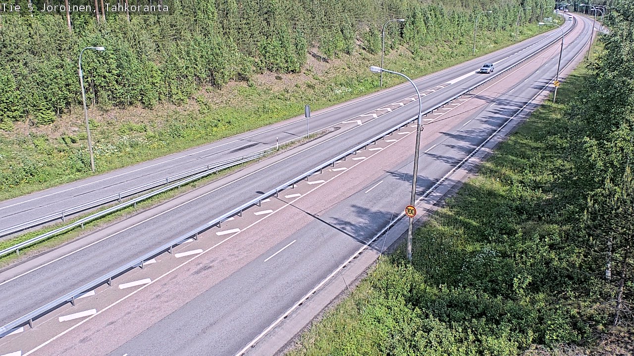 Weather Camera Image Road 5 Joroinen, Tahkoranta, Joroinen, Pohjois-Savo