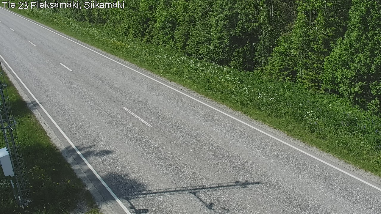 Weather Camera Image Road 23 Pieksämäki, Siikamäki, Pieksämäki, Etelä-Savo