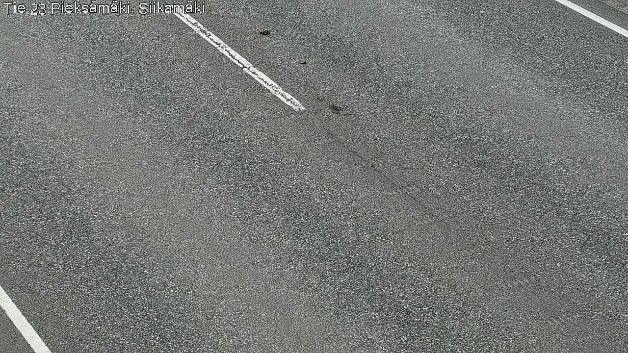 Weather Camera Image Road 23 Pieksämäki, Siikamäki, Pieksämäki, Etelä-Savo