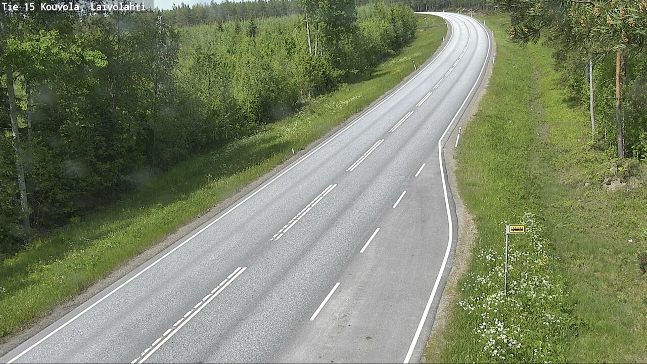 Weather Camera Image Road 15 Laivolahti, Mäntyharju, Etelä-Savo