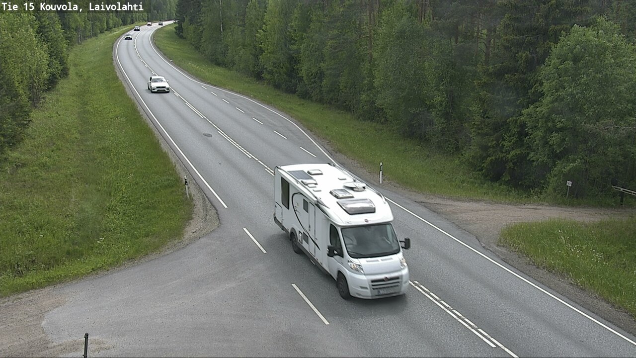 Kelikamerat Kuva Tie 15 Laivolahti, Mäntyharju, Etelä-Savo