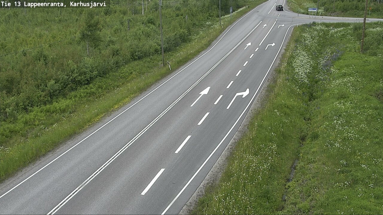 Kelikamerat Kuva Tie 13 Karhusjärvi, Lappeenranta, Etelä-Karjala