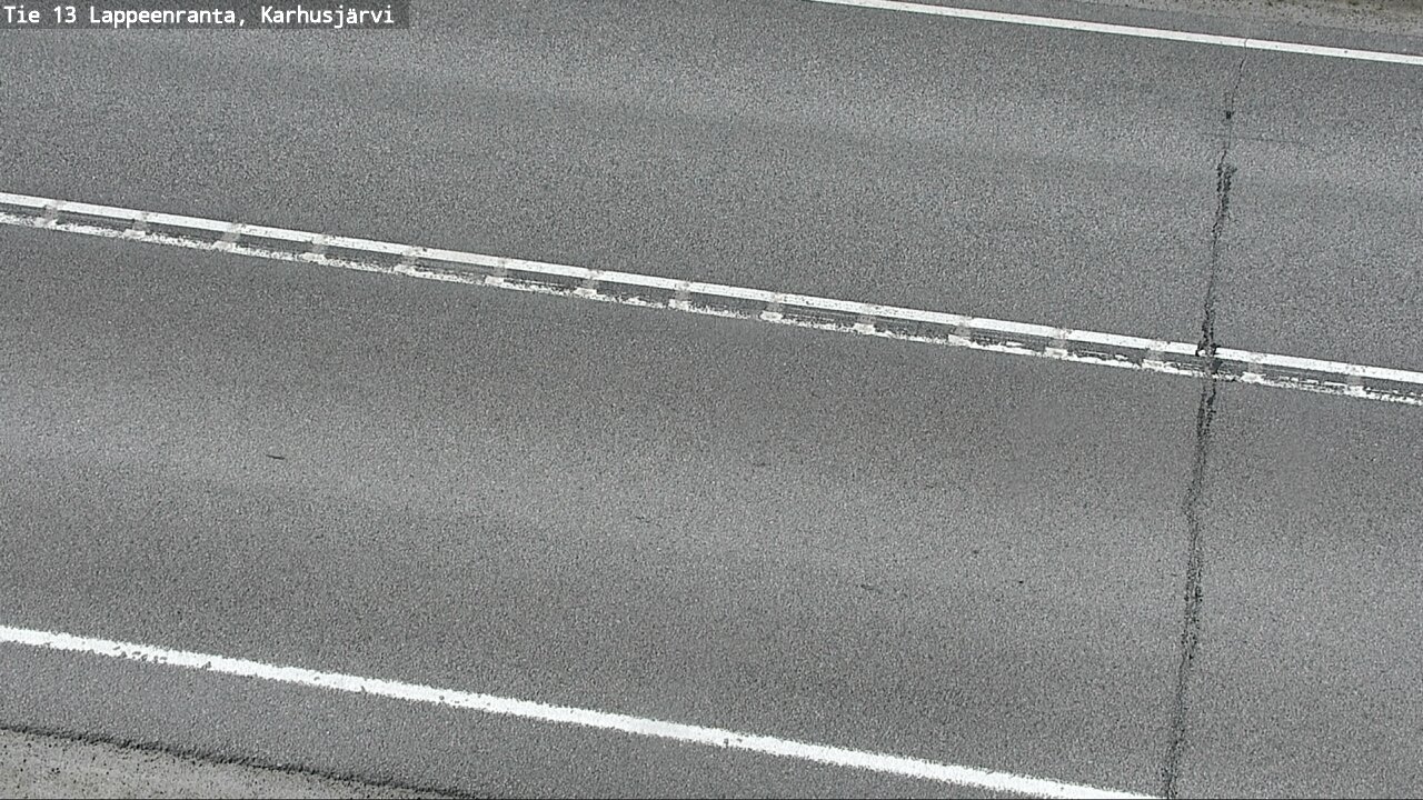 Weather Camera Image Road 13 Karhusjärvi, Lappeenranta, Etelä-Karjala