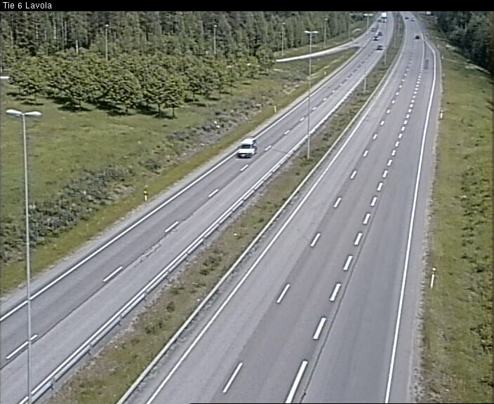 Weather Camera Image Road 6 Lappeenranta, Lavola, Lappeenranta, Etelä-Karjala