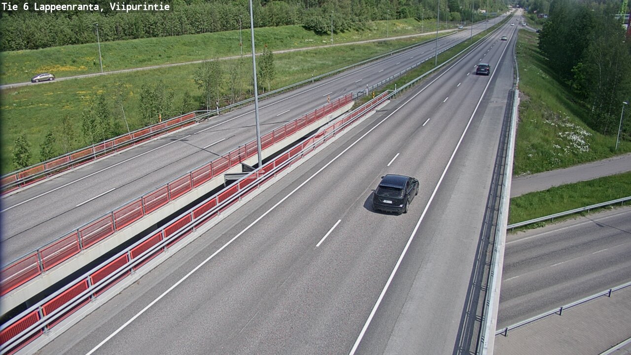 Weather Camera Image Väg 6 Villmanstrand, Viipurintie, Lappeenranta, Etelä-Karjala