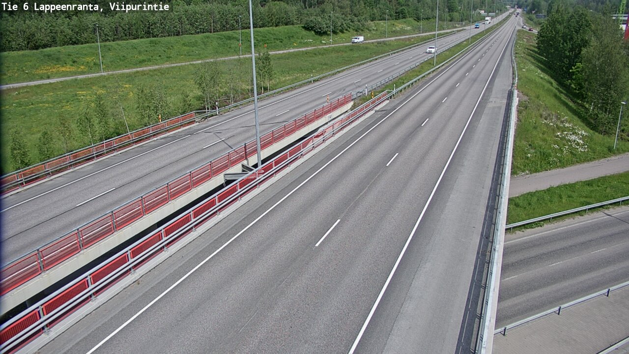 Weather Camera Image Väg 6 Villmanstrand, Viipurintie, Lappeenranta, Etelä-Karjala
