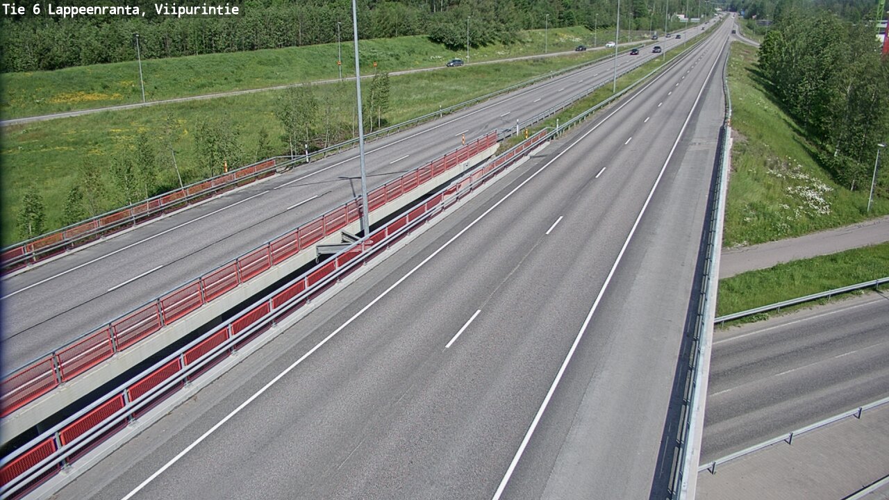 Weather Camera Image Väg 6 Villmanstrand, Viipurintie, Lappeenranta, Etelä-Karjala
