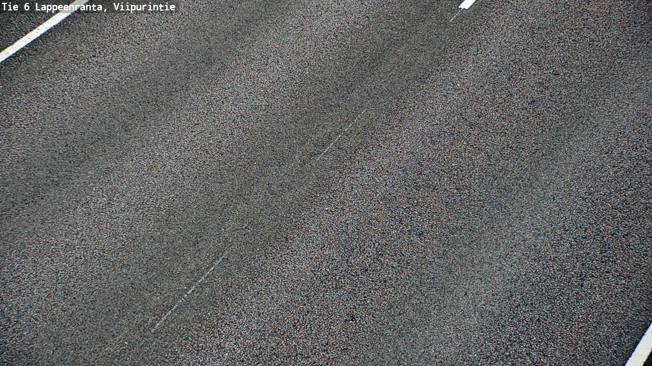 Weather Camera Image Road 6 Lappeenranta, Viipurintie, Lappeenranta, Etelä-Karjala