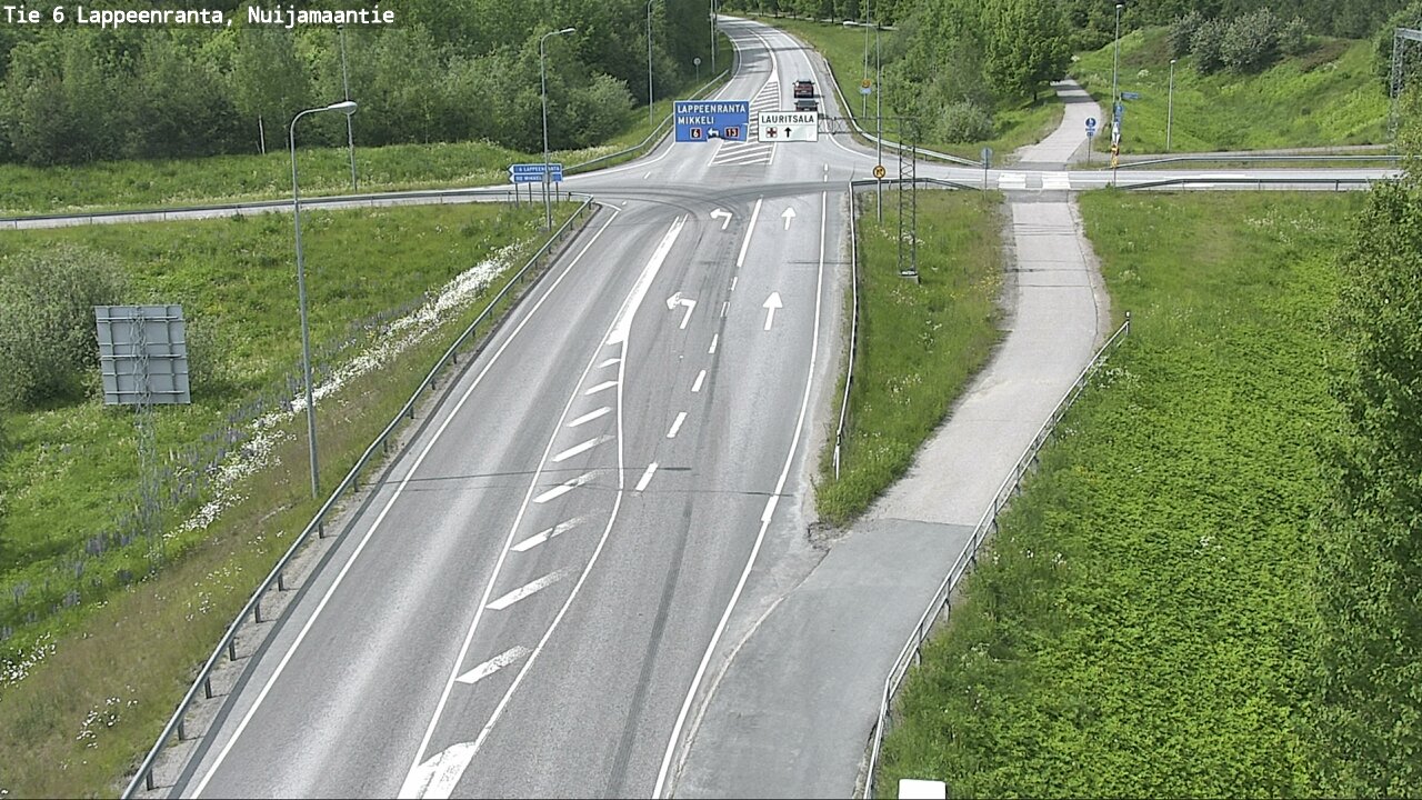 Kelikamerat Kuva Tie 6 Lappeenranta, Nuijamaantie, Lappeenranta, Etelä-Karjala
