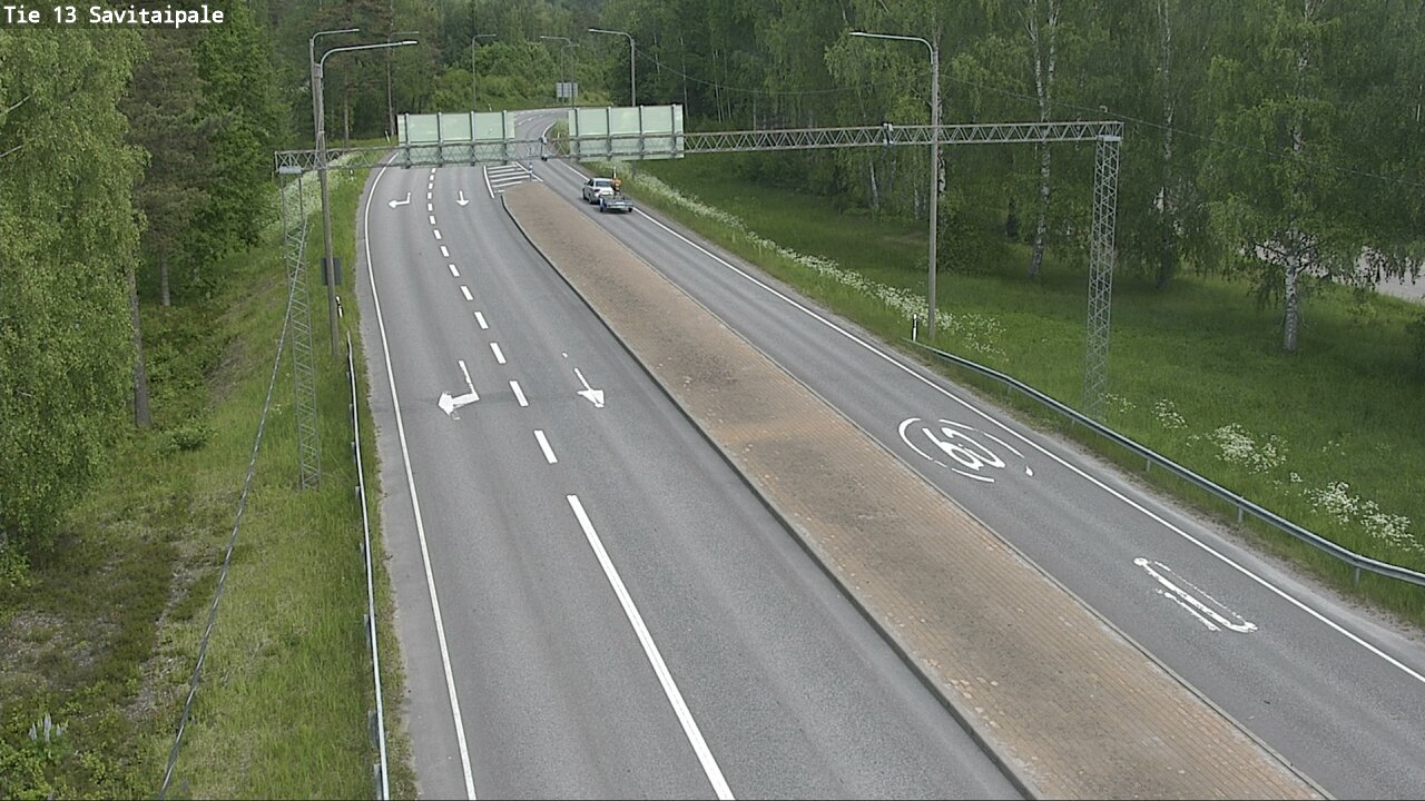 Weather Camera Image Väg 13 Savitaipale, Savitaipale, Etelä-Karjala