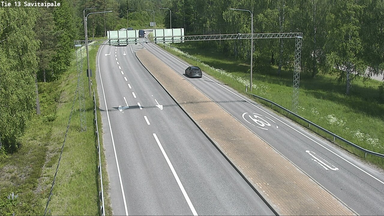 Weather Camera Image Väg 13 Savitaipale, Savitaipale, Etelä-Karjala