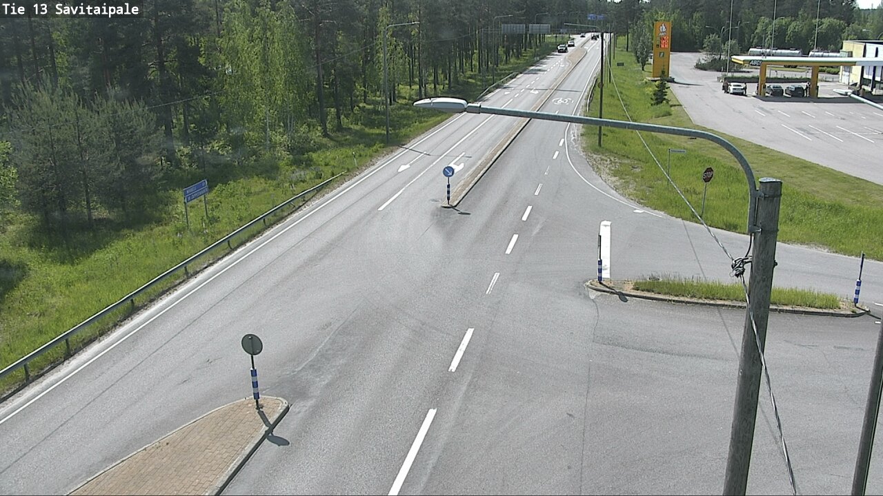 Weather Camera Image Road 13 Savitaipale, Savitaipale, Etelä-Karjala