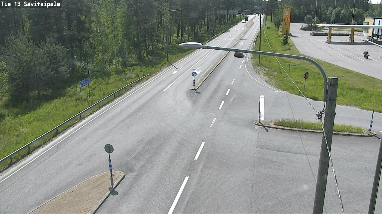Weather Camera Image Väg 13 Savitaipale, Savitaipale, Etelä-Karjala