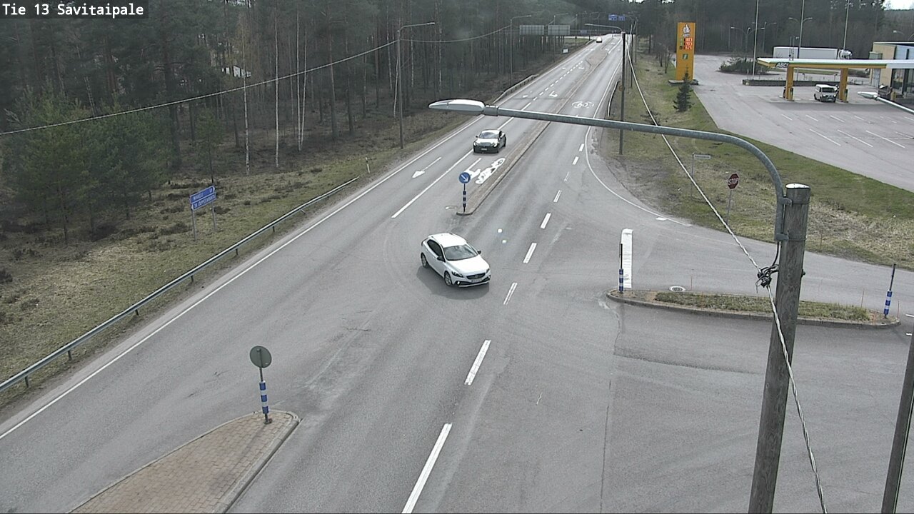 Weather Camera Image Väg 13 Savitaipale, Savitaipale, Etelä-Karjala