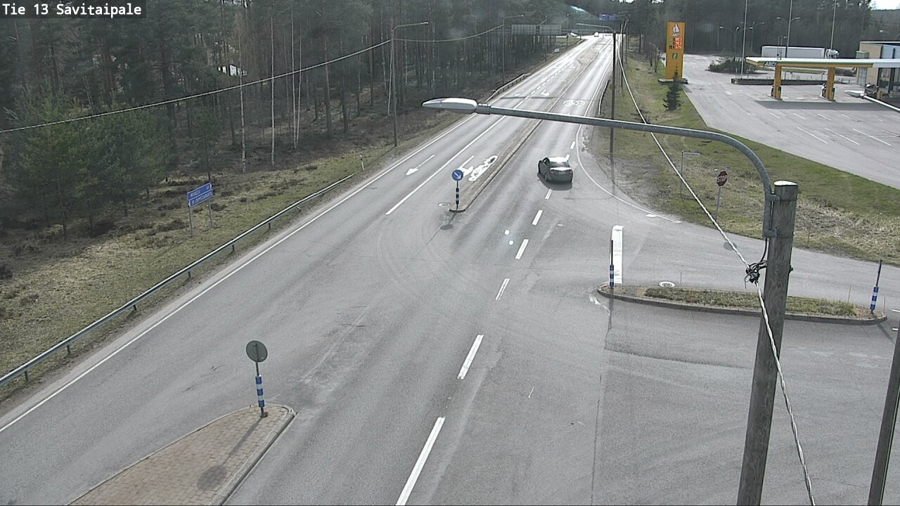 Weather Camera Image Väg 13 Savitaipale, Savitaipale, Etelä-Karjala