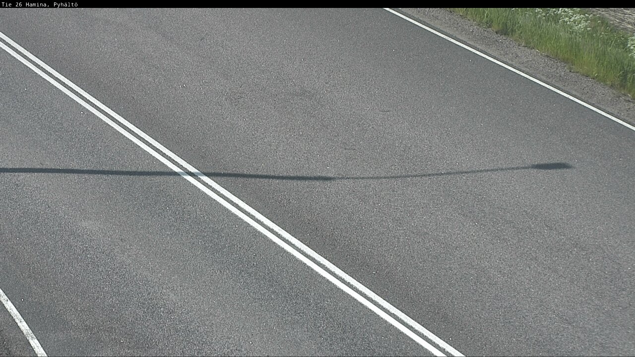 Weather Camera Image Road 26 Hamina, Pyhältö, Hamina, Kymenlaakso
