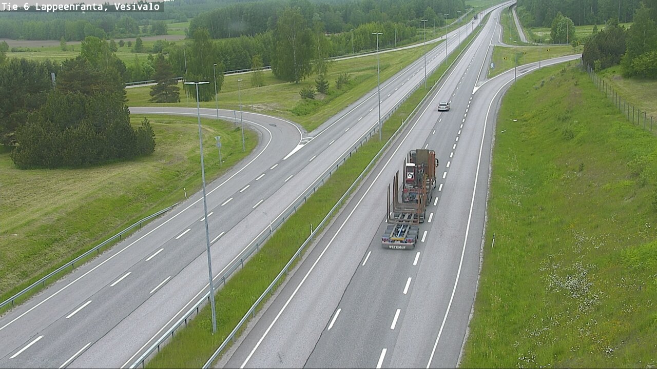Kelikamerat Kuva Tie 6 Lappeenranta, Vesivalo, Lappeenranta, Etelä-Karjala