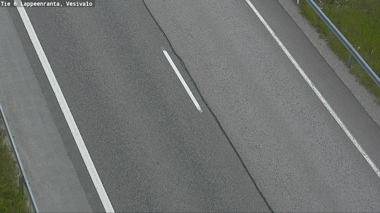 Weather Camera Image Road 6 Lappeenranta, Vesivalo, Lappeenranta, Etelä-Karjala