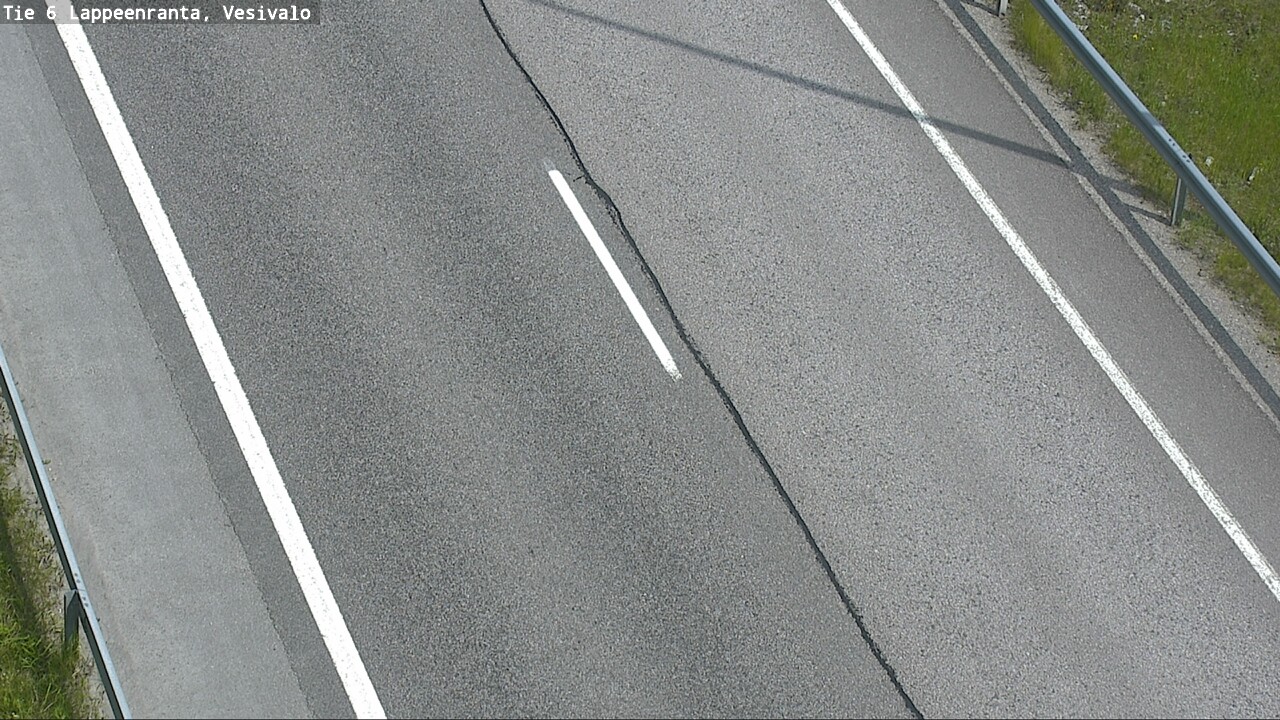 Weather Camera Image Väg 6 Villmanstrand, Vesivalo, Lappeenranta, Etelä-Karjala