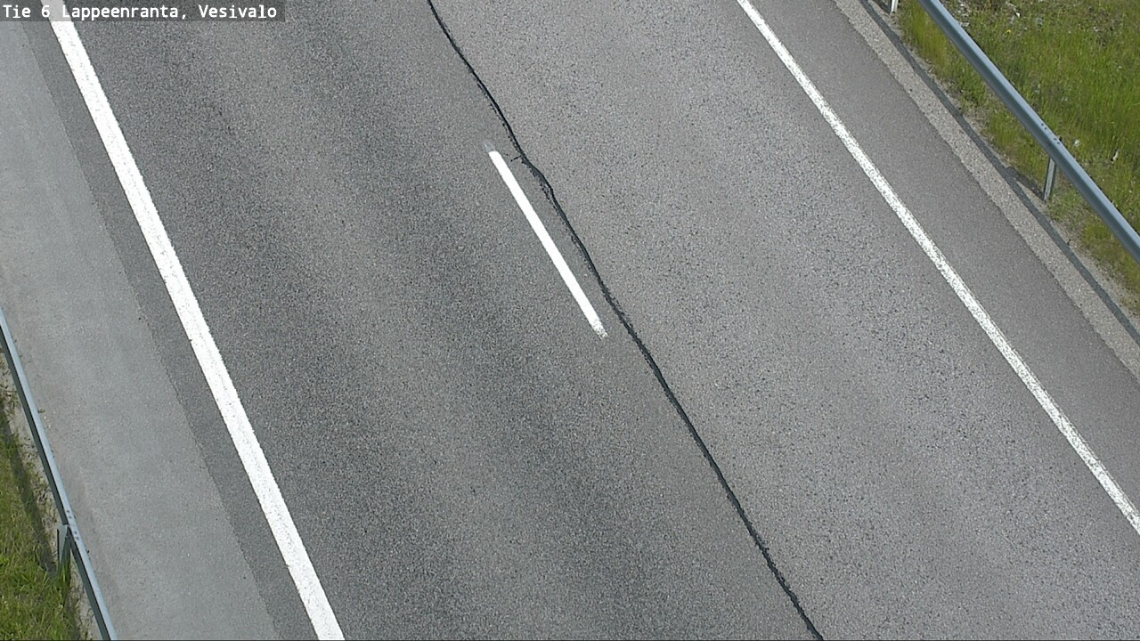 Weather Camera Image Väg 6 Villmanstrand, Vesivalo, Lappeenranta, Etelä-Karjala